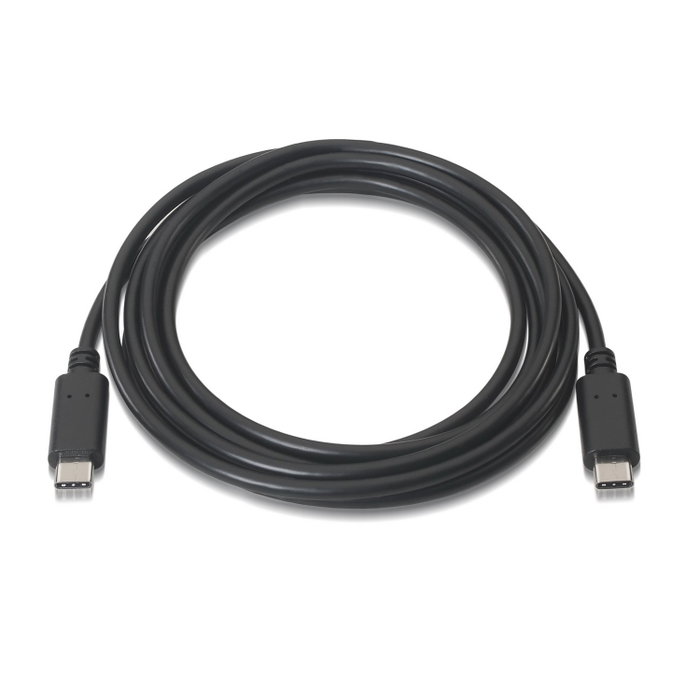 Aisens Cable USB 2.0 USB-C a USB-C 3m Negro Aisens Cable USB 2.0 USB-C a USB-C 3m Negro